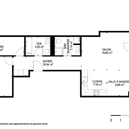 Apartamento Beautiful 2 Bedroom In Heart Of The Mountains